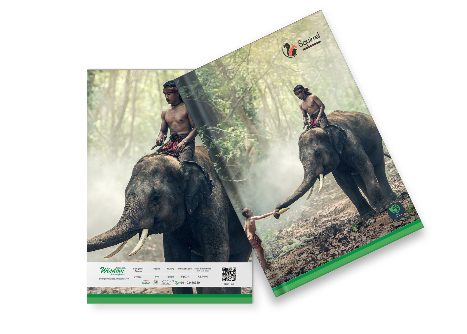Paper_sheet_and_book_cover_mockup_elp